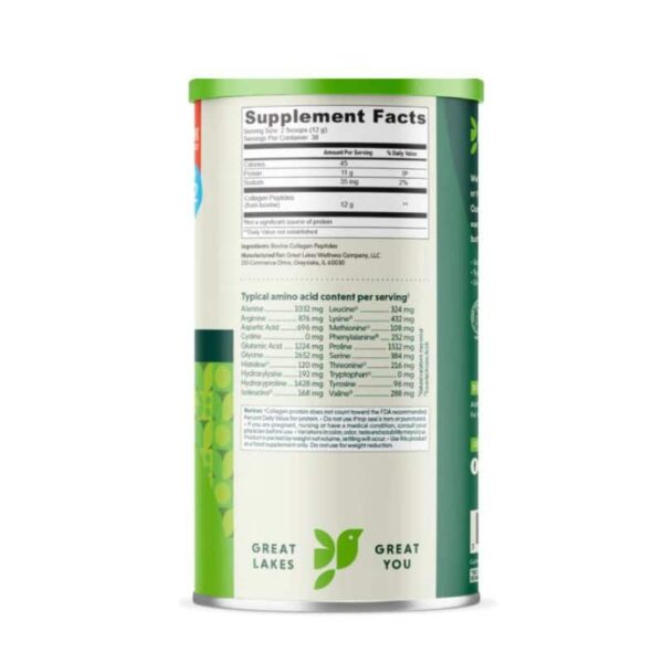 Great Lakes – Collagen Hydrolysate Peptides - EveryBody Nutrition